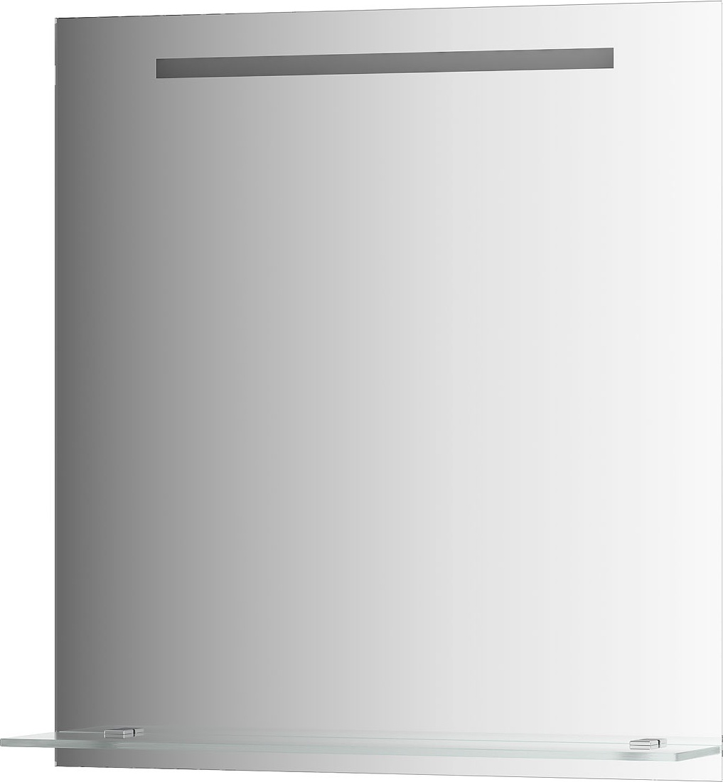 BY 2155 Зеркало с полочкой 70 cm со встроенным LED-светильником 5 W EVOFORM Ledline-S