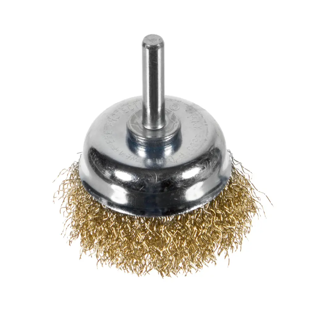 Чашечная щетка Dexter 50 мм для эффективной очистки металла 17410364 STLM-0008117