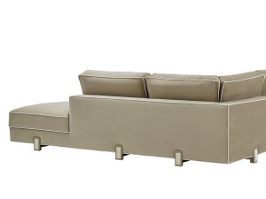 Угловой диван из ткани