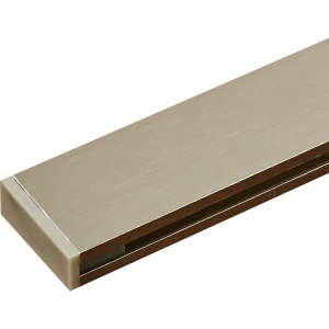 Профиль для карниза Хайтек 240 см алюминий цвет сатин