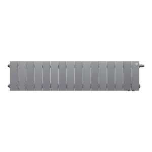 Радиатор секционный Royal Thermo PianoForte VDR80 200/10 16 секций нижнее правое подключение биметалл серый