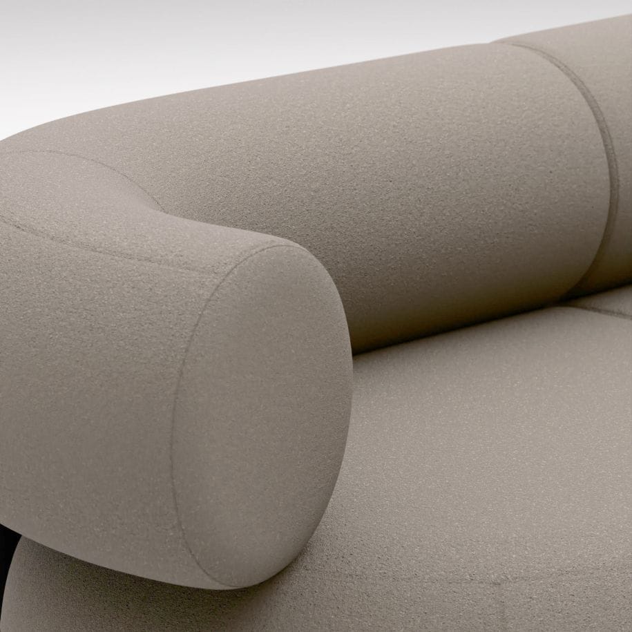 3-местный модульный тканевый диван Tom Dixon Fat ARCH-00088456 - Вид №14