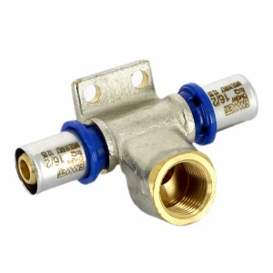 Водорозетка пресс-В проходная EMMETI 16х1/2"х16