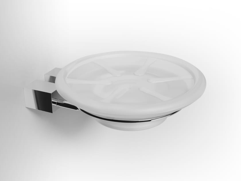 Травленая стеклянная настенная мыльница De Rosso дурман ARCH-00056612