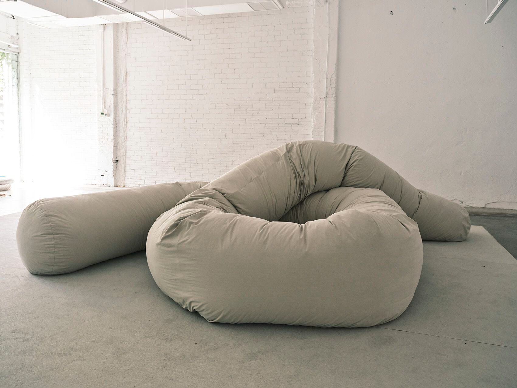 Трансформируемый диван из полиэфирного волокна BD Barcelona SAUSAGE ARCH-00022982 - Вид №59