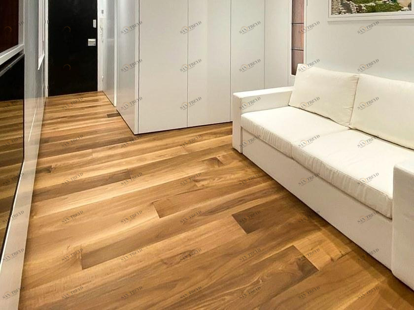 Alma by Giorio 2-х слойный брашированный дубовый паркет Doghe sun-id-1381043