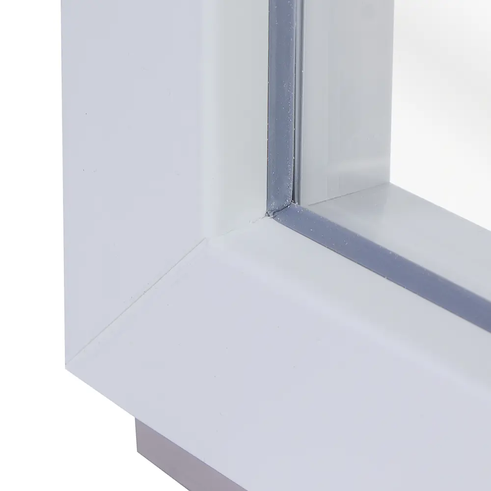 Окно пластиковое ПВХ Deceuninck глухое 1000x800 мм (ВxШ) белый/белый STLM-2001857 - Вид №2