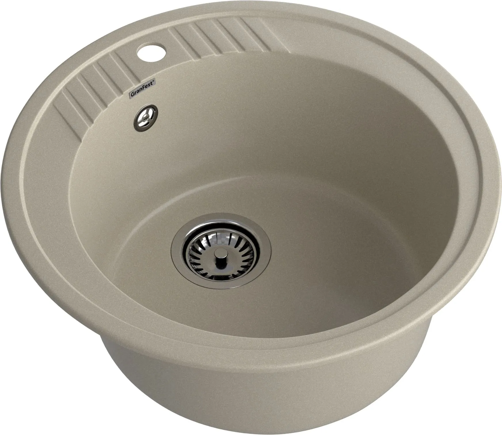 Кухонная мойка Искусственный камень RONDO S611 GranFest R-520-S611 - Вид №2