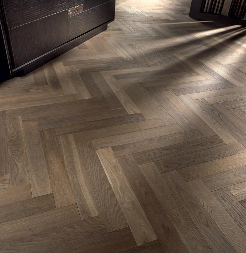 FOGLIE D'ORO Дубовый пол Herringbone 90° sun-id-1348636 - Вид №1
