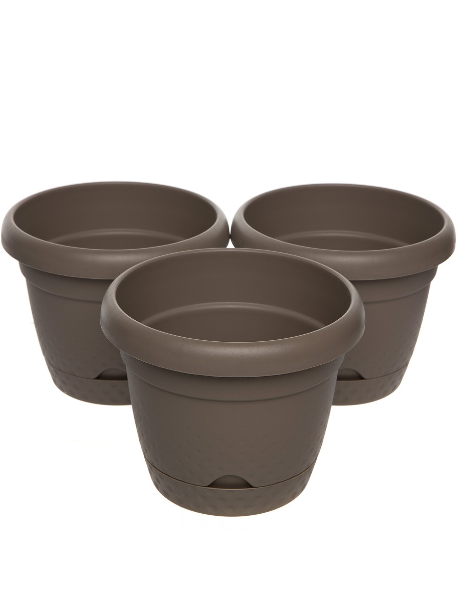 Горшок для цветов Lupo 1.1L Brown NAVAKO 16167 - Вид №3