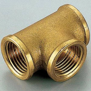 Тройник В никелированный TIEMME 1/2"x3/8"x1/2"