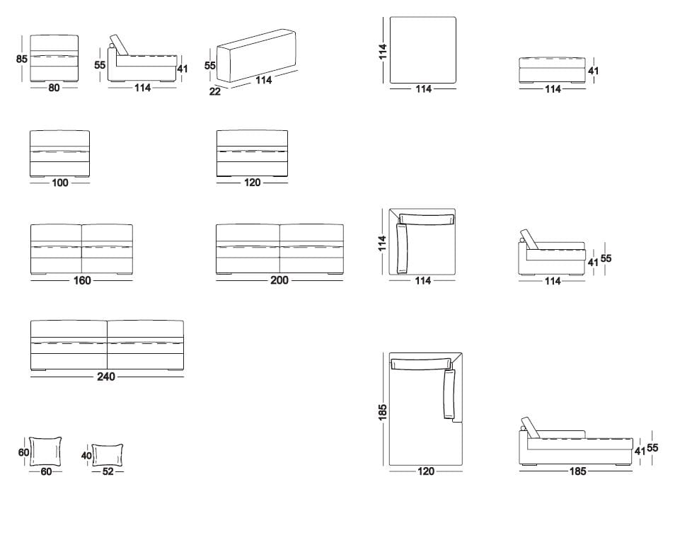 Тканевый диван с полуостровом Marac Gordon ARCH-00117527 - Вид №2