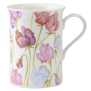 P_0043.012pk Кружка viola & sweetpea 310 мл розовая Price&Kensington