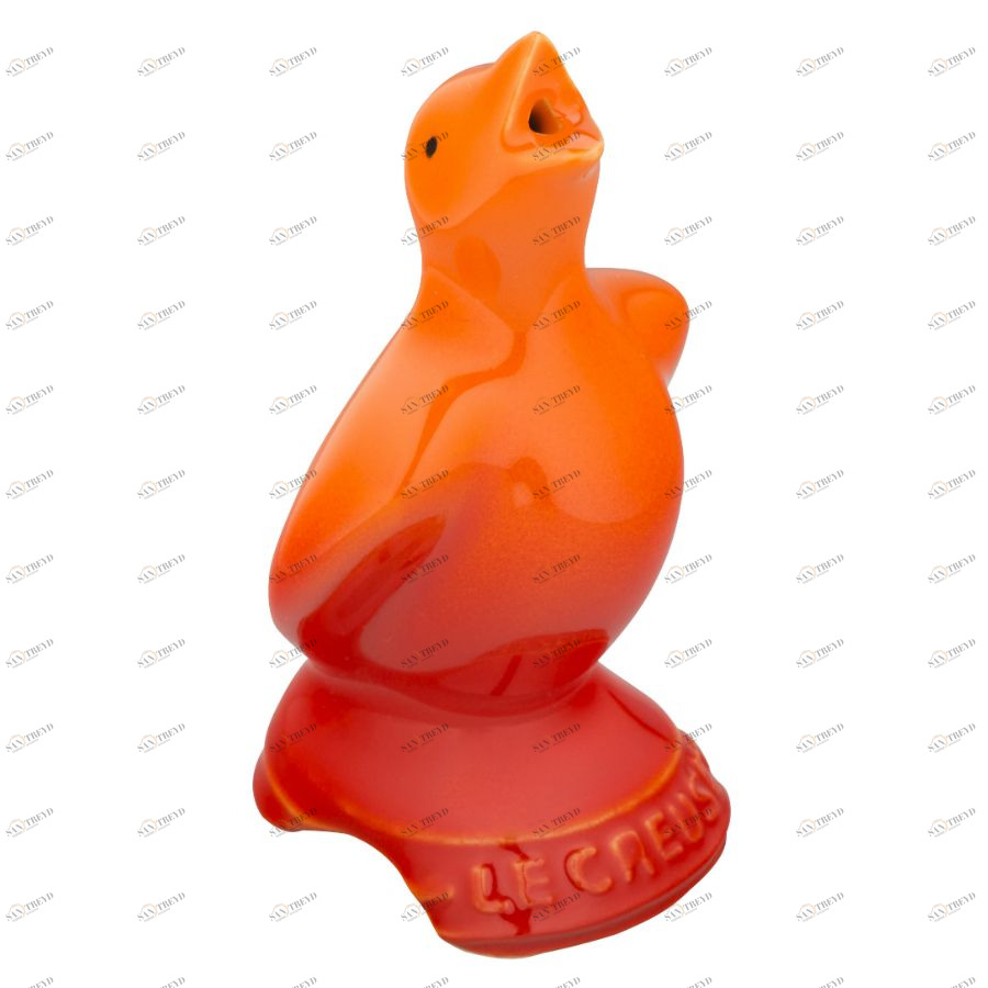 Птица-пароотвод для пирога Le Creuset, оранжевая 91021400090000