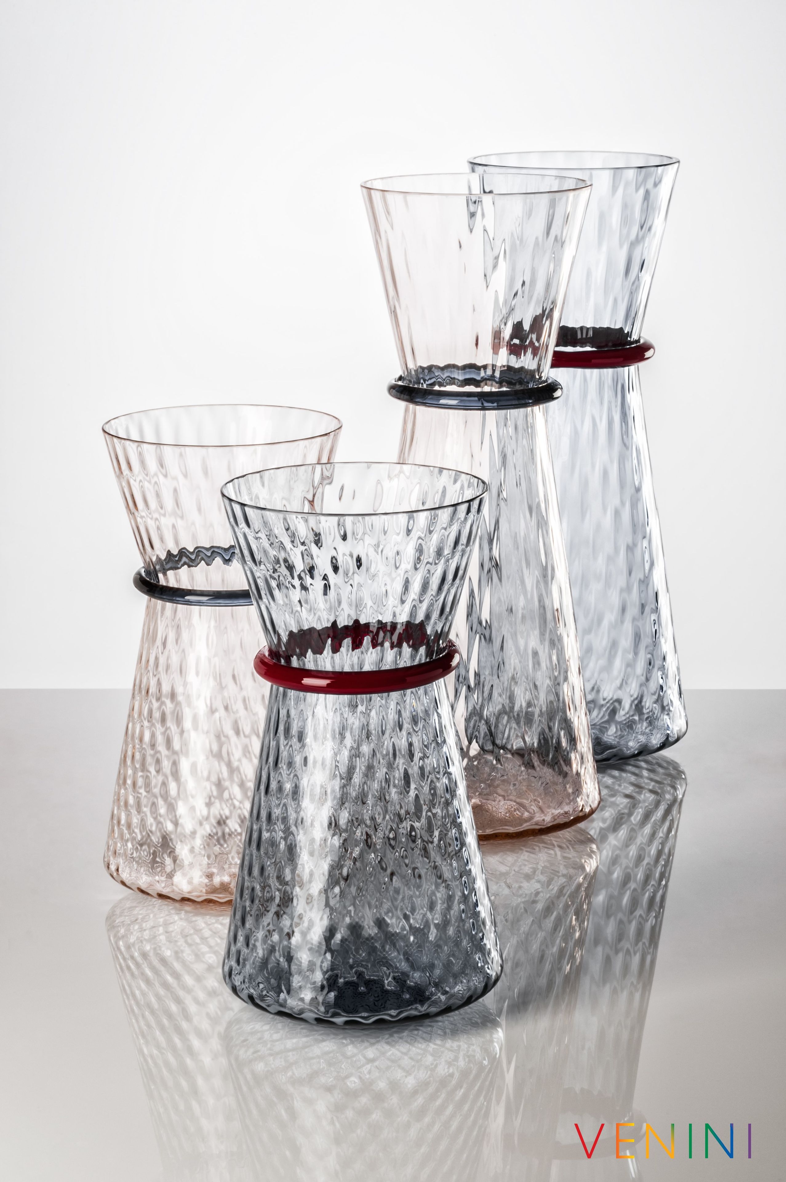 ВАЗа ручной работы из дутого стекла VENINI тиара ARCH-00140002 - Вид №12