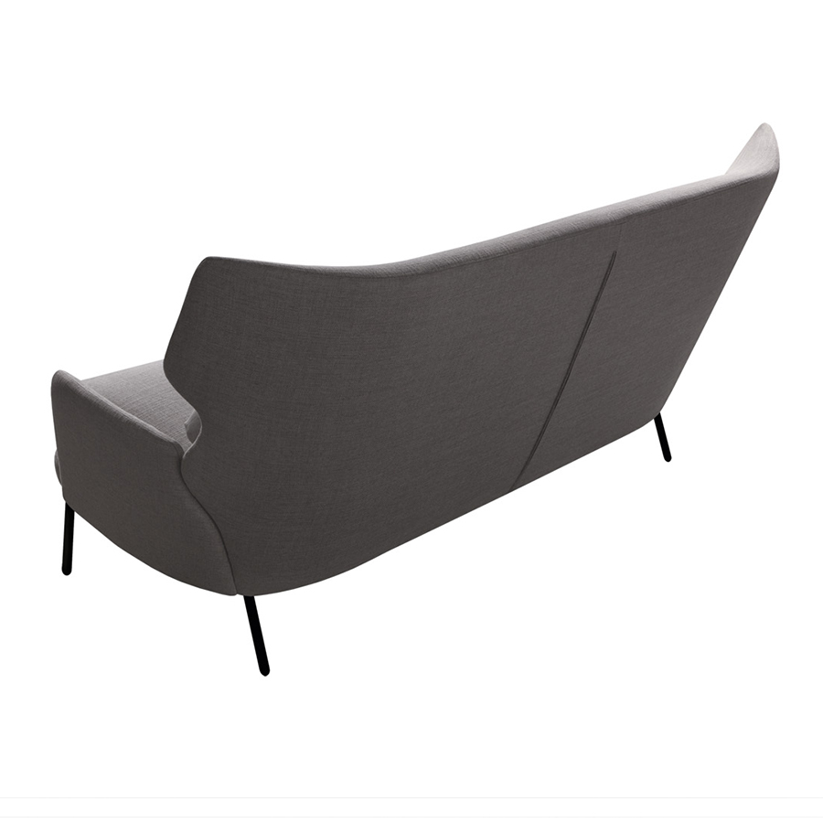 Двухместный диван ALEX светло-серый Sits S1028 - Вид №4