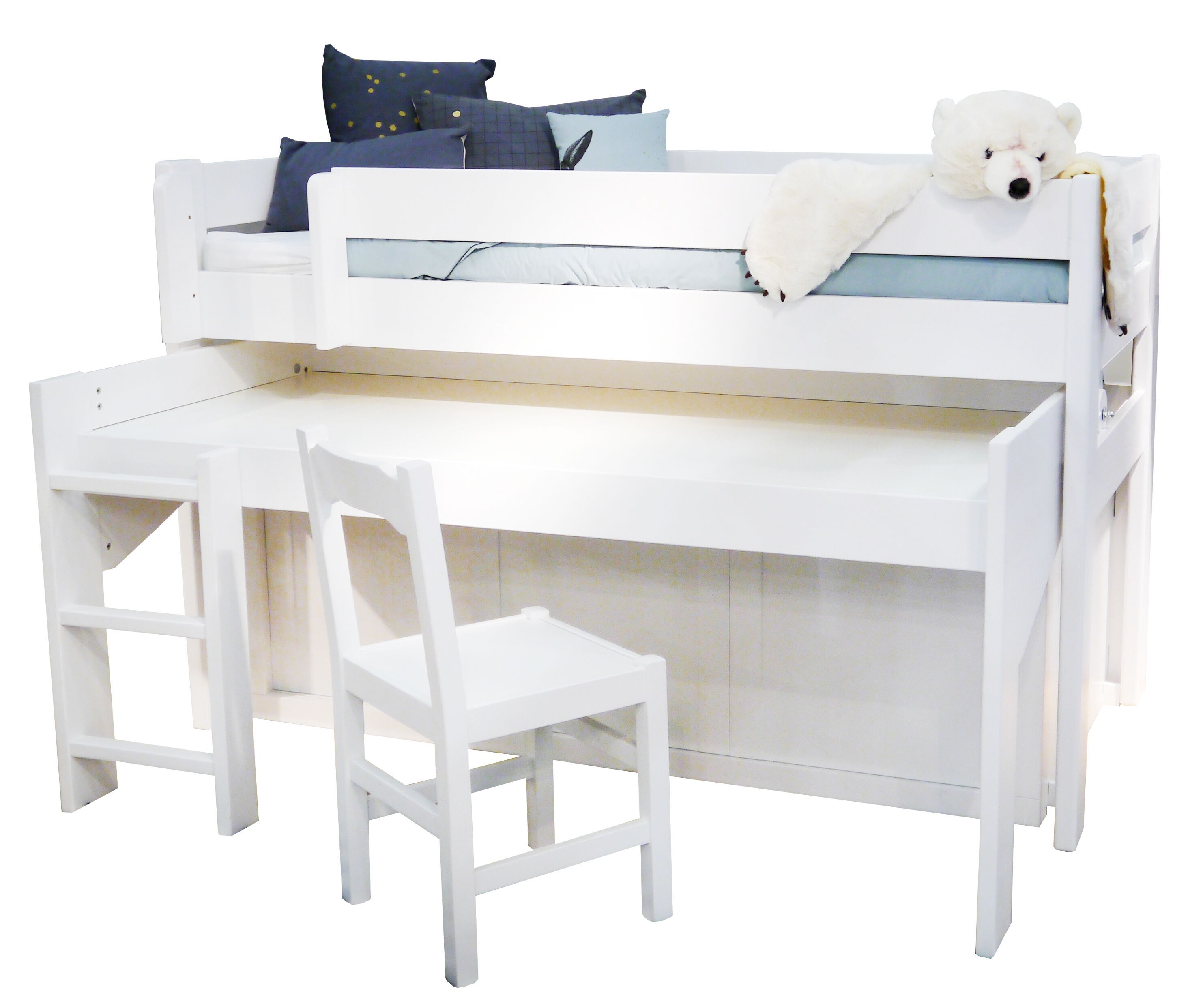 Деревянная кровать-чердак Mathy by Bols DOMINIQUE ARCH-00030157 - Вид №7