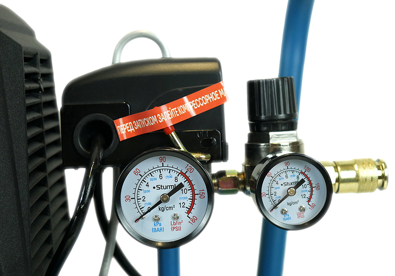 Компрессор поршневой масляный Sturm! AC93124P 9070847 STDN-0071341 - Вид №11