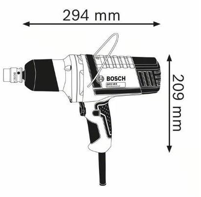 BOSCH PROFESSIONAL Гайковерты sun-id-1357000 - Вид №1
