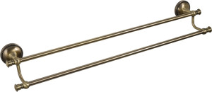 9502 Полотенцедержатель трубчатый двойной GR- GRAMPUS ALFA