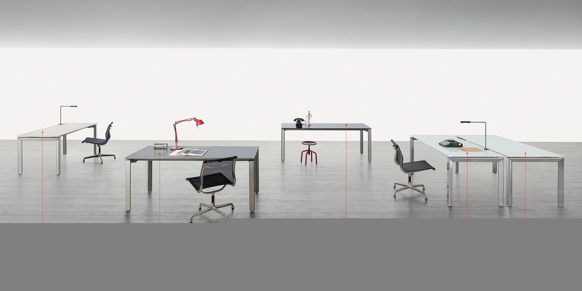 Citterio Прямоугольный стеклянный стол Point sun-id-1448256 - Вид №5