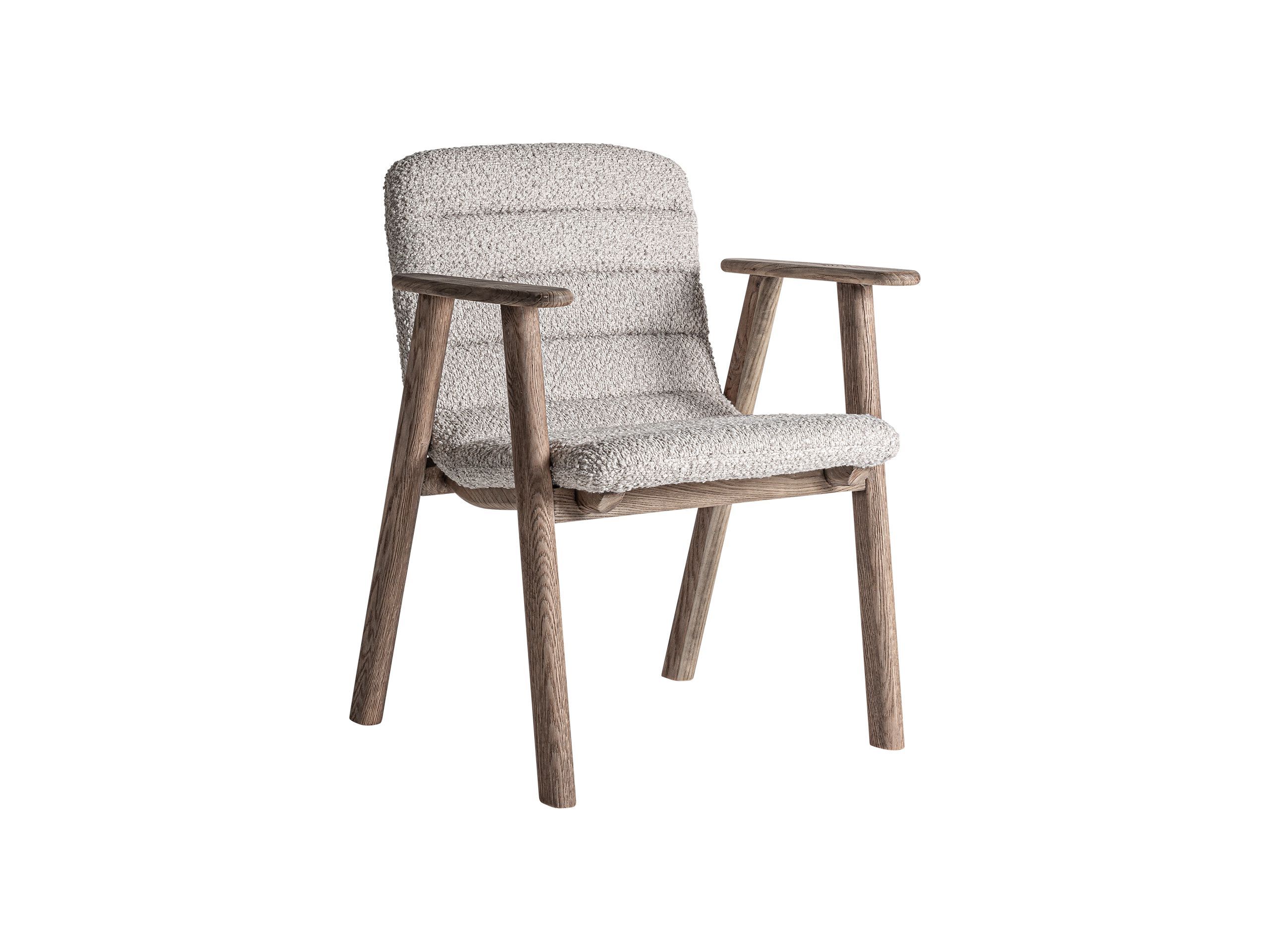 Тканевый стул с подлокотниками Vical Home жаккард ARCH-00097930