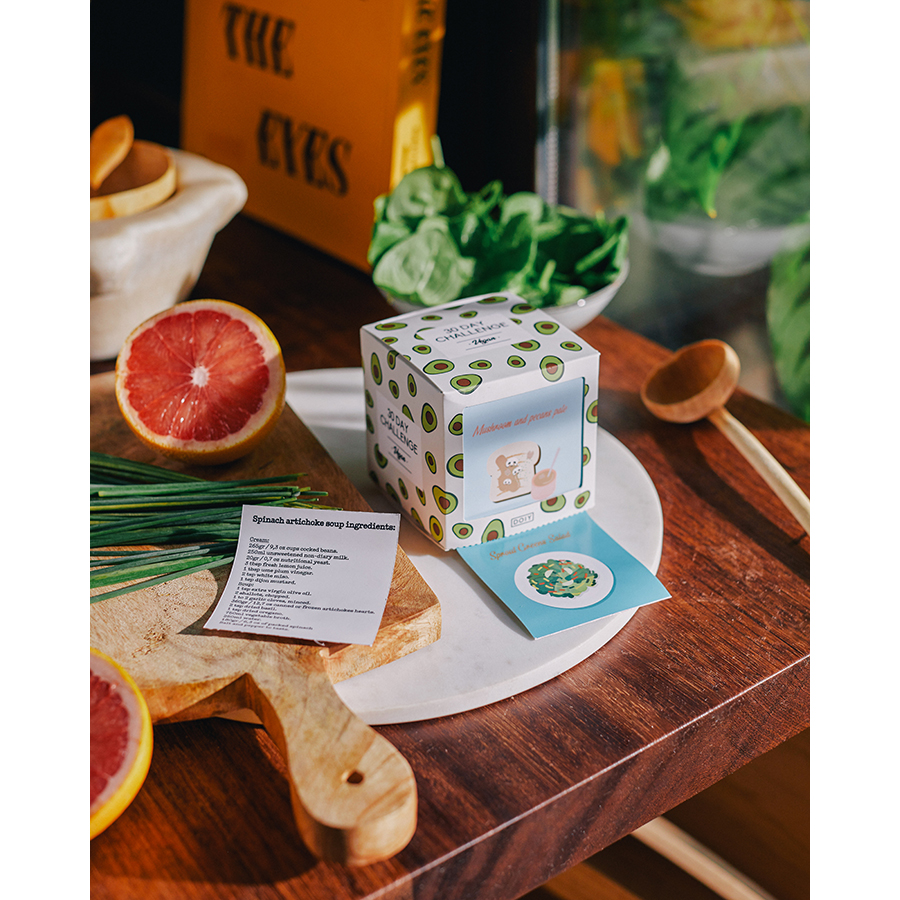 DYCHALVEE Набор веганских рецептов на 30 дней vegan challenge Doiy  - Вид №1