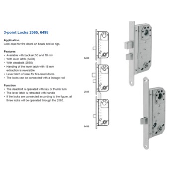 Корпус замка ASSA 2565 ASSA ABLOY LK01-426