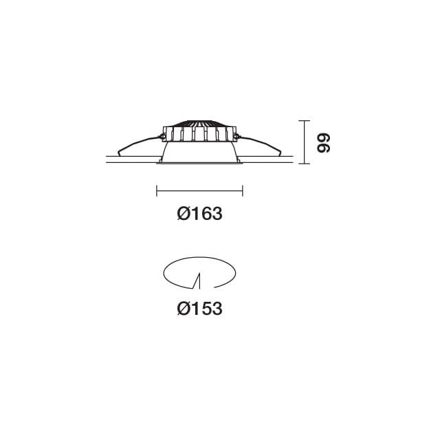 Встраиваемые светодиодные настенные светильники для столешниц iGuzzini Easy Space ARCH-00022543 - Вид №6