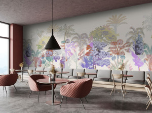 Обои с рисунком с цифровой печатью