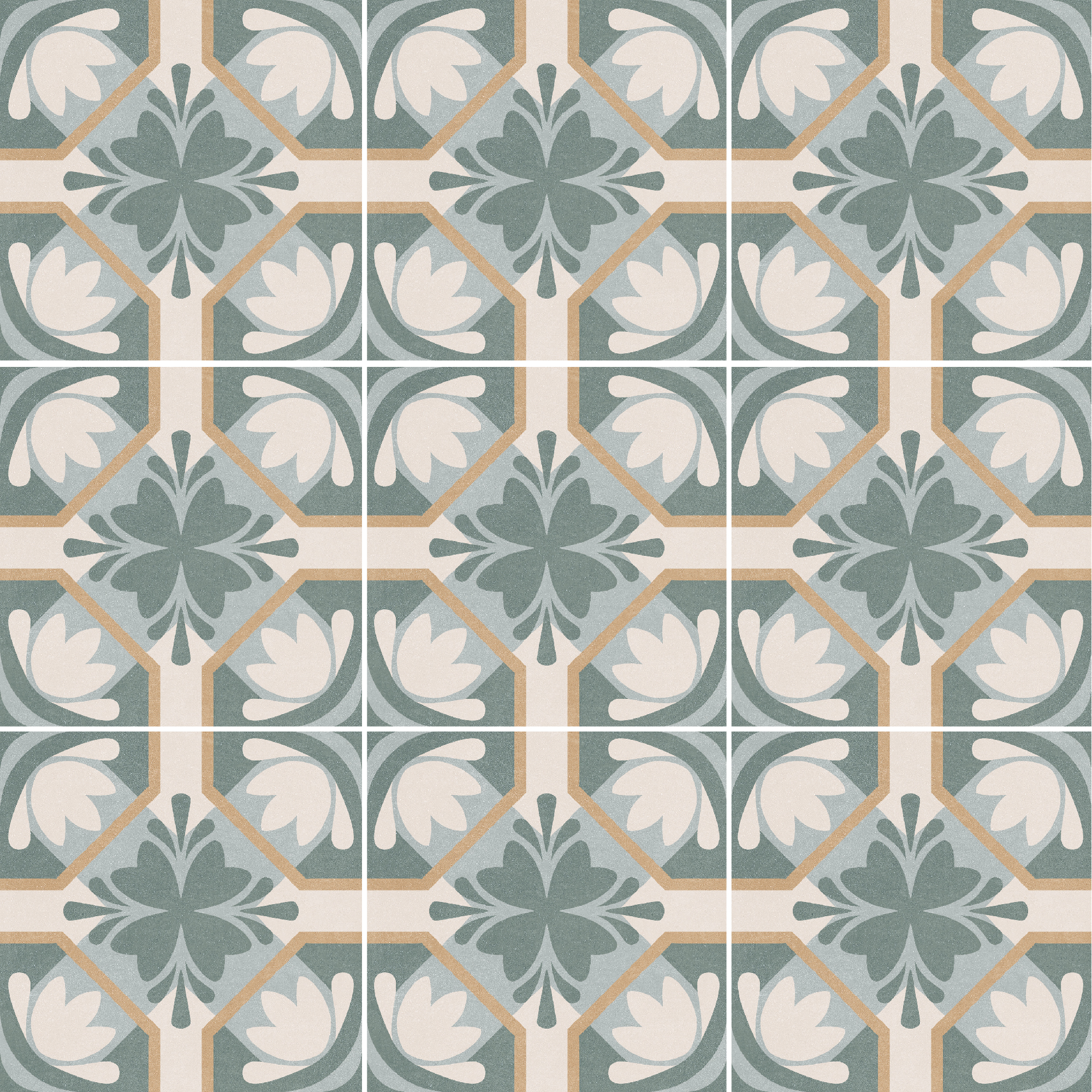 Siena LIMA: Зеленый Пэчворк в Вашем Интерьере STP-ST551 INCOLOR - Вид №1