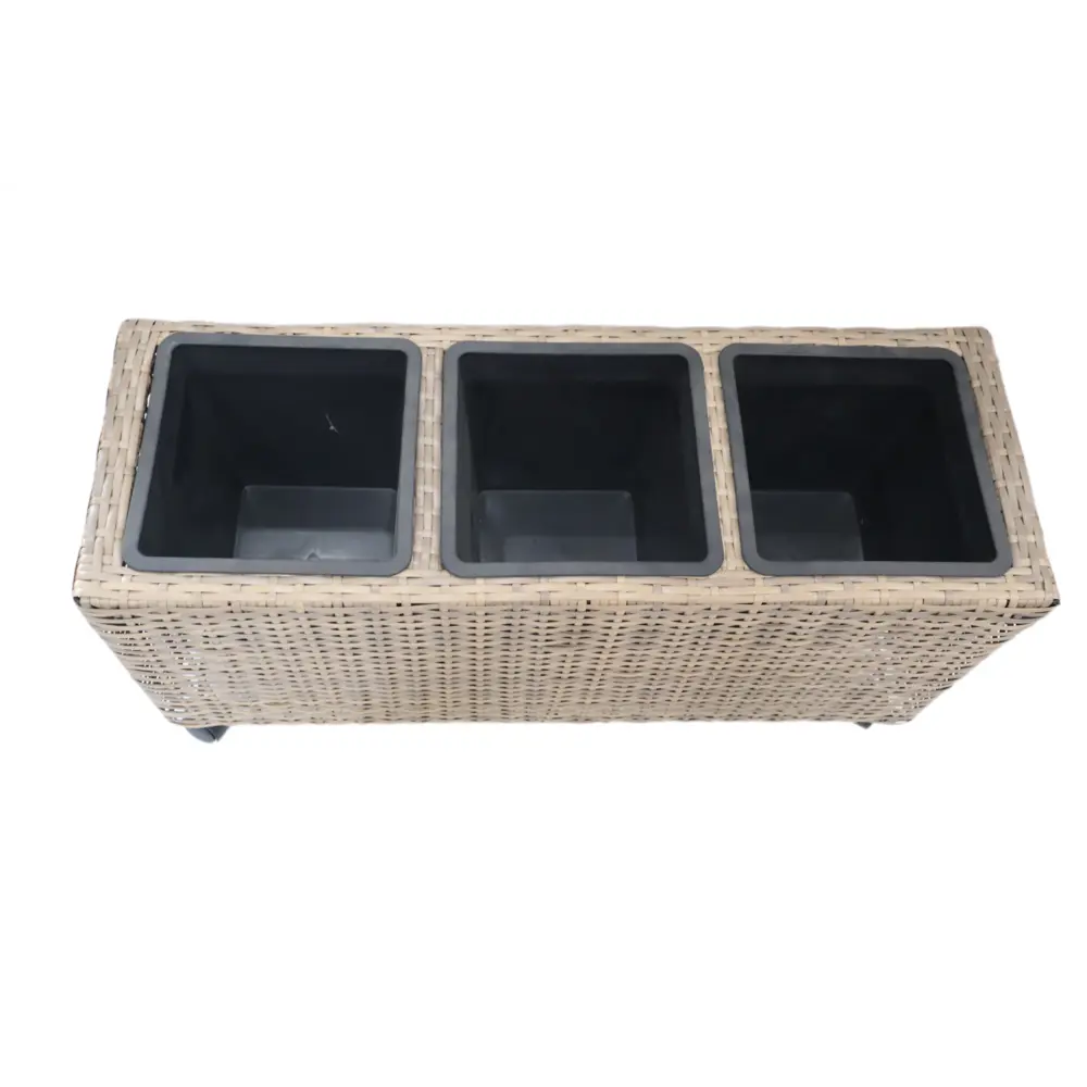 Кашпо Santreyd Green Art для крупных растений с искусственным ротангом 89350533 STLM-1462399 - Вид №1