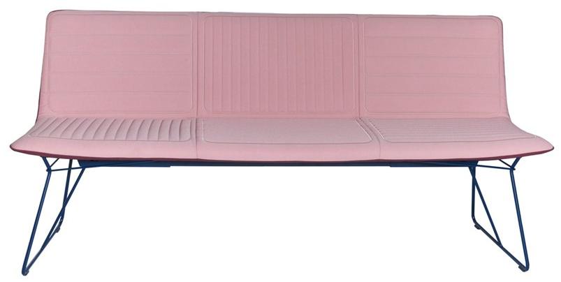 Freifrau Скамья из ткани со спинкой Amelie sun-id-1348123 - Вид №1