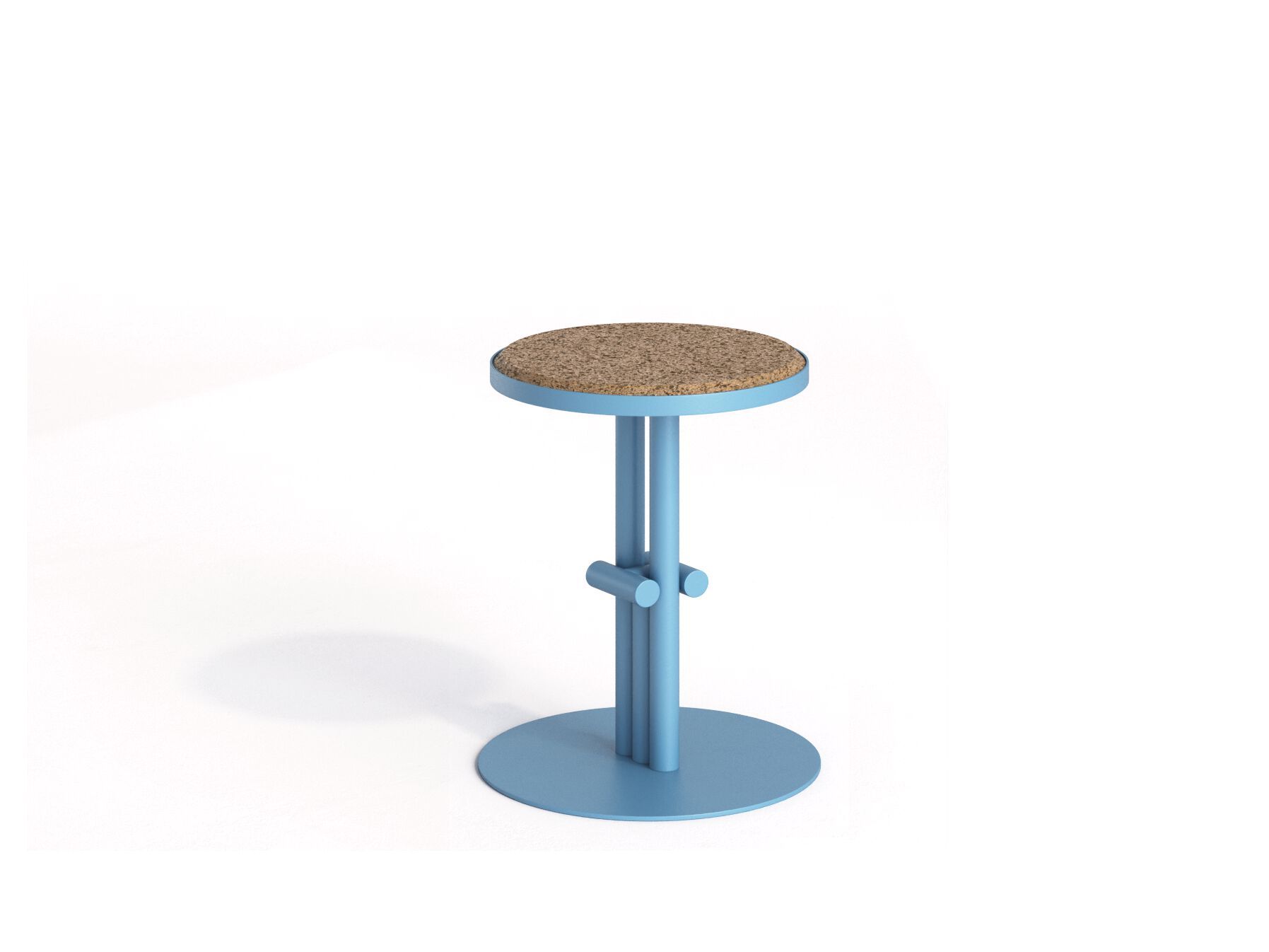 Стальной и пробковый низкий садовый стул Joyf точка ARCH-00127150