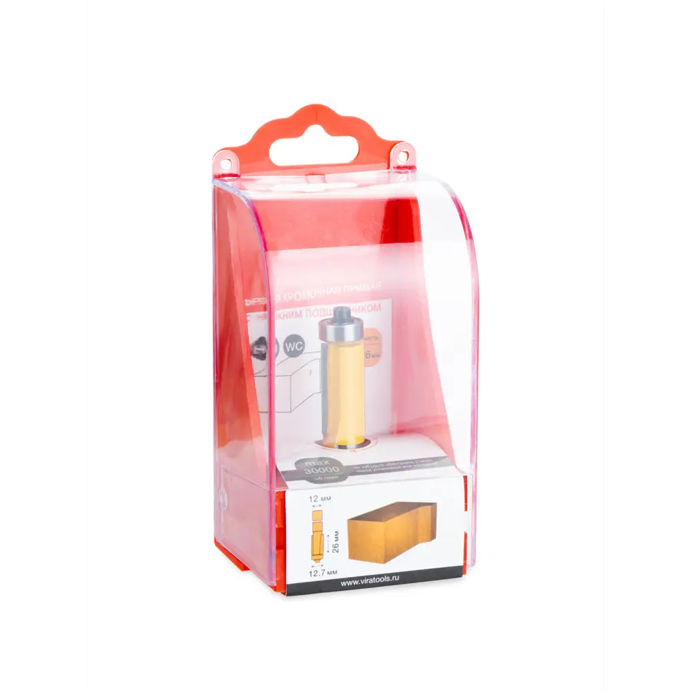 Фреза по дереву кромочная прямая 553334 12x19 мм хвостовик 12 мм Santreyd STLM-2177336 - Вид №3