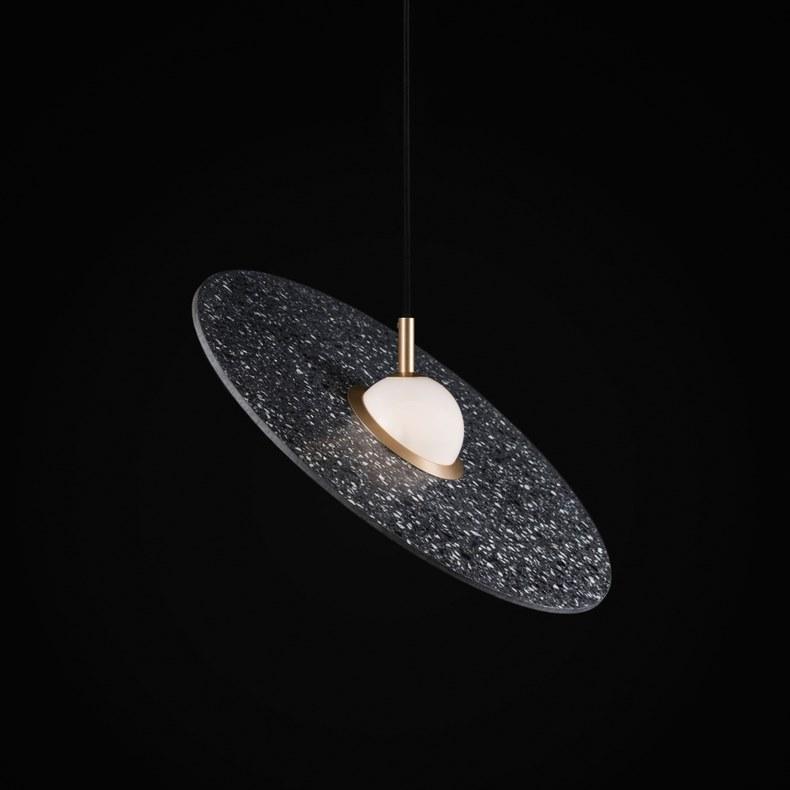 Bentu Design Подвесной светильник с прямым светом в венецианском терраццо  C132620 /520 /420  - Вид №4