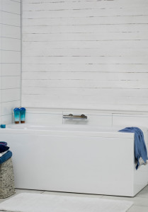 156 Ванна Cubic 160 Правая Noro  Белый