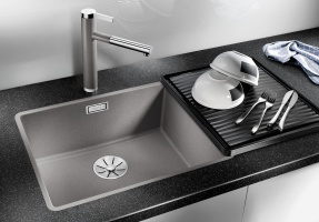 523534 Кухонная мойка Blanco Subline 500-F алюметаллик  Blanco Subline Алюметаллик