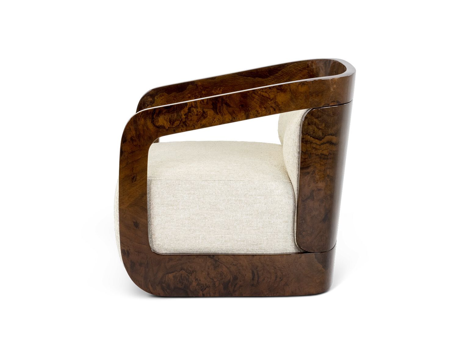 Тканевое кресло с подлокотниками JOSÉ LEITE DE CASTRO ENZO ARCH-00025705 - Вид №1