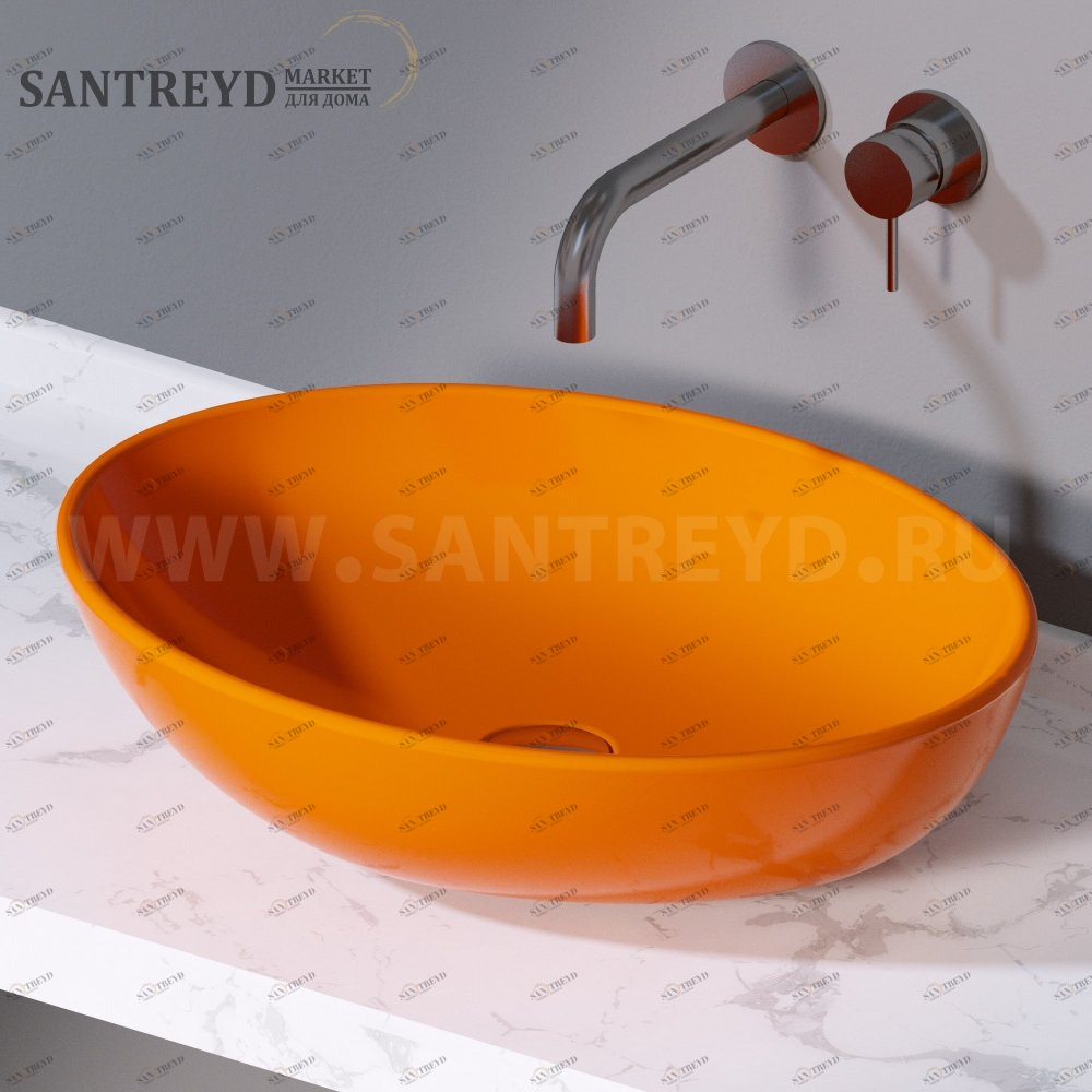 L243114 Накладная раковина на столешницу  овальная A. e T. Italia THIN AeT ITALIA