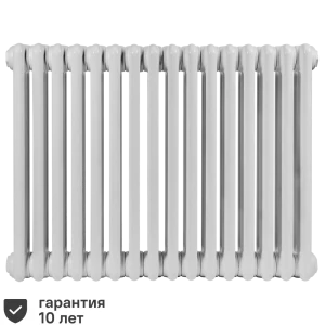 Радиатор трубчатый Irsap Tesi RT305651603A430 500/100 16 секций боковое подключение сталь серый