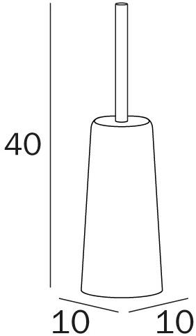 INDA® Ершик для гостиницы с земли из полипропилена Hotellerie Av8140 - Вид №1