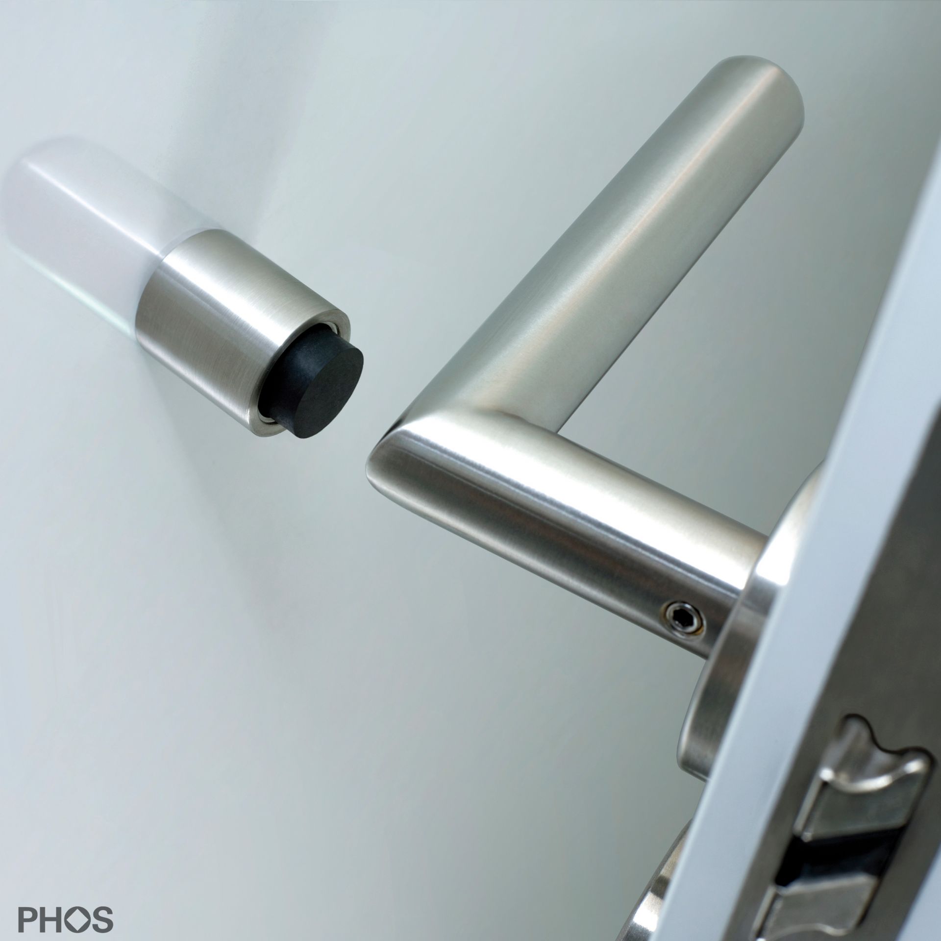 TSW25-25 Настенный дверной стопор, длина 3,2 см PHOS 