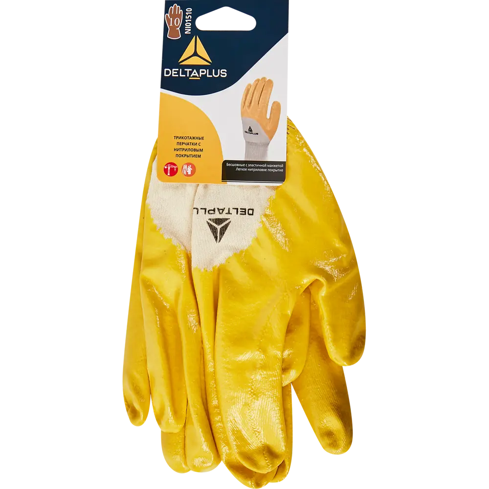 Рабочие перчатки DELTA PLUS с латексным покрытием для строительства 83723872 STLM-0838958 - Вид №2