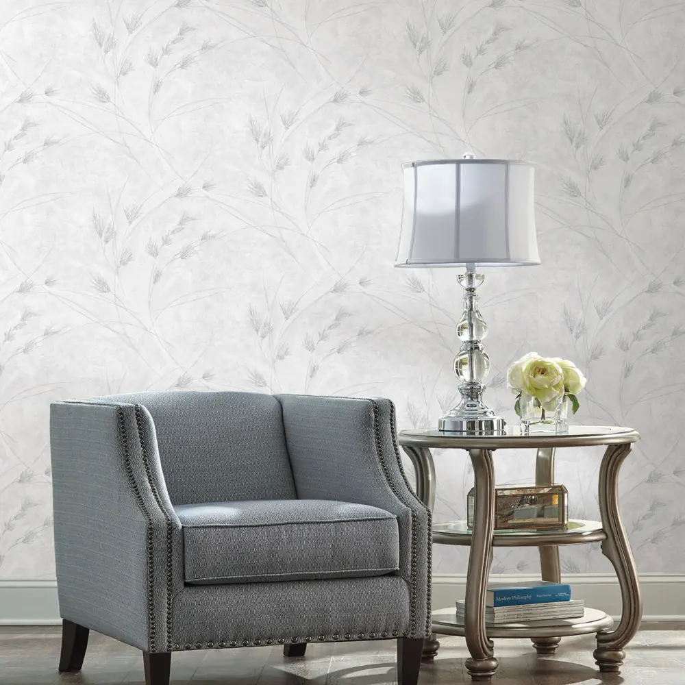 Erismann Veter: Серые флизелиновые обои для элегантного интерьера 89337532 STLM-0827449 - Вид №3