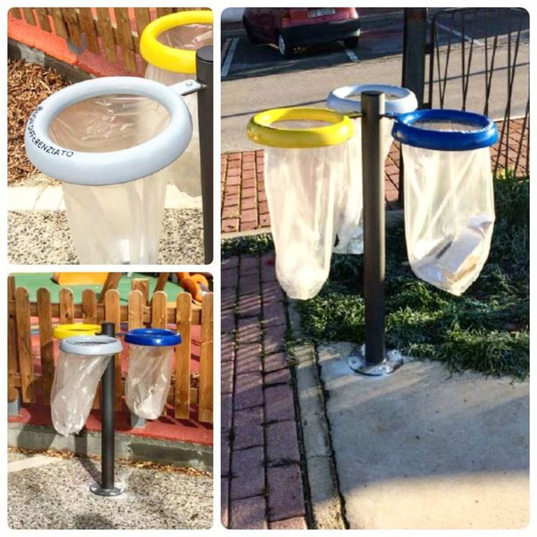 Держатель для мусора из ПВХ для утилизации отходов EUROCOMITALIA классическая мебель ARCH-00039118 - Вид №2