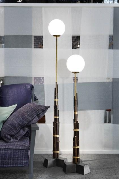 Gervasoni Торшер из бамбука Black sun-id-1448985 - Вид №1