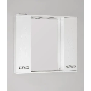 91551734 Шкаф для ванной комнаты Style line ЛС-00000264 с подсветкой 83x90см STLM-1416360