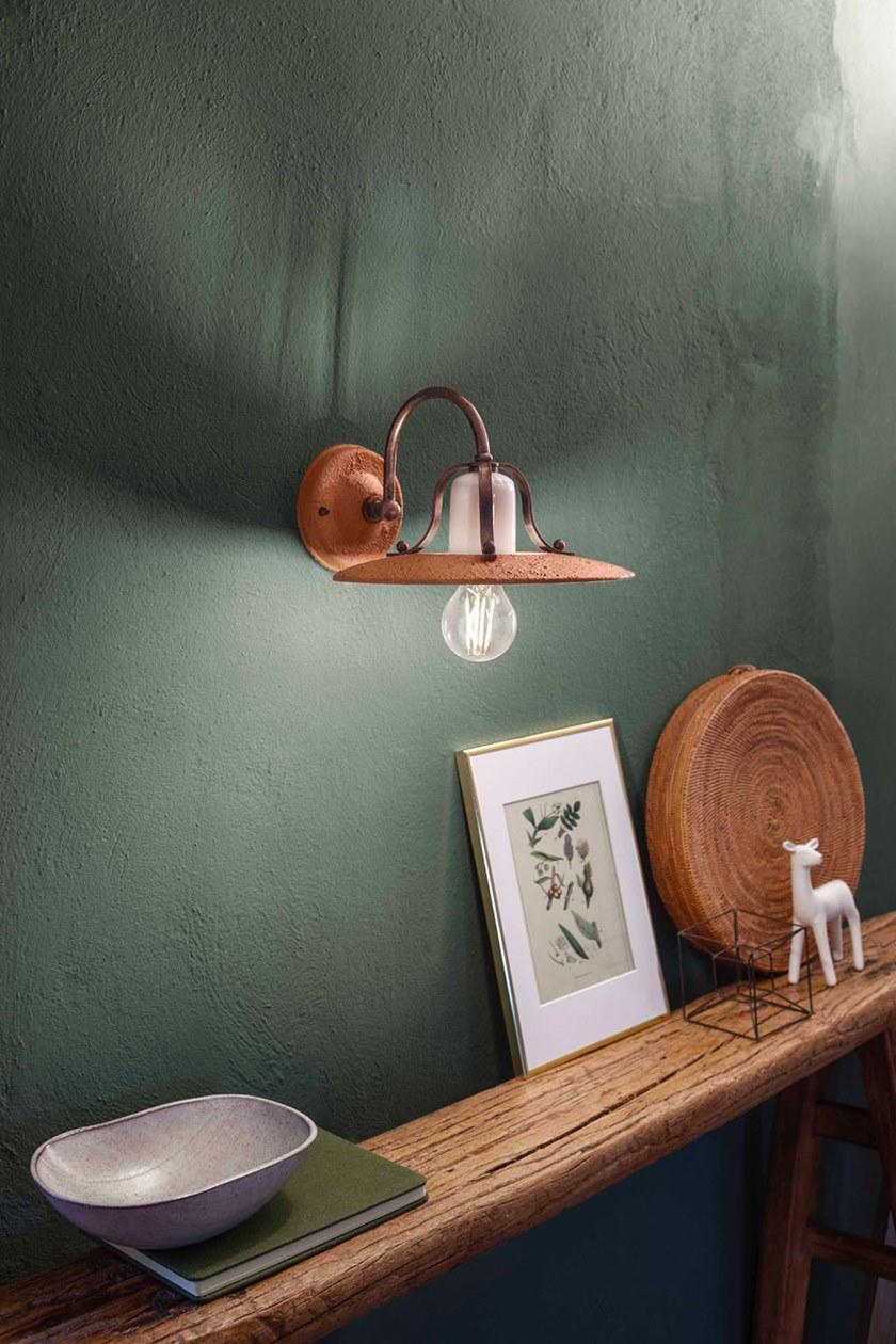 FERROLUCE Настенный керамический светильник с фиксированным кронштейном Bologna C820 - Вид №1