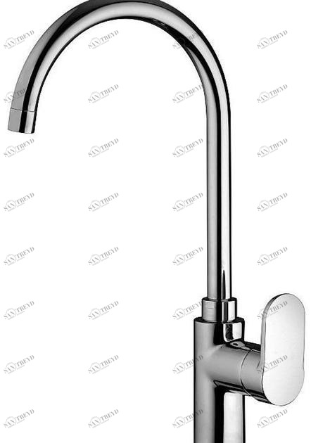 Rubinetterie Frattini Смеситель для мойки, однорычажный, с поворотным изливом Fosca sun-id-1500441